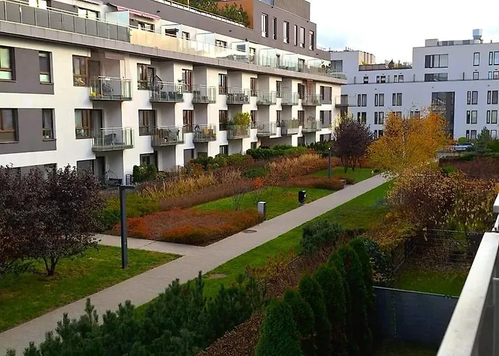 Daire Wilanow With Free Parking *